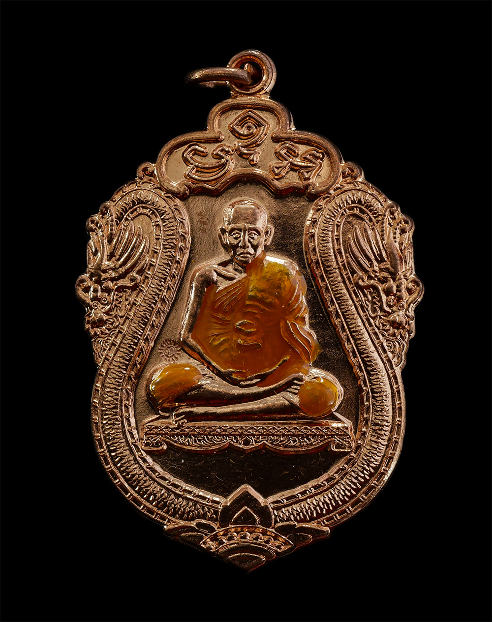 29Jul24 (56)ap.jpg - เหรียญเสมาเลื่อนสมณศักดิ์พัดยศ หลวงปู่เทียน ปมุตฺโต(พระครูประสุตศาสนกิจ) วัดปลวกเกตุ ต.เชิงเนิน อ.เมือง จ.ระยอง ปี2555 เนื้อทองแดงลงยา ตอกโค๊ต พระเก่า [..] | https://kamulet.in.th